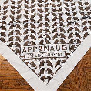 Apponaug brewing co handkerchief hair tie or for dog